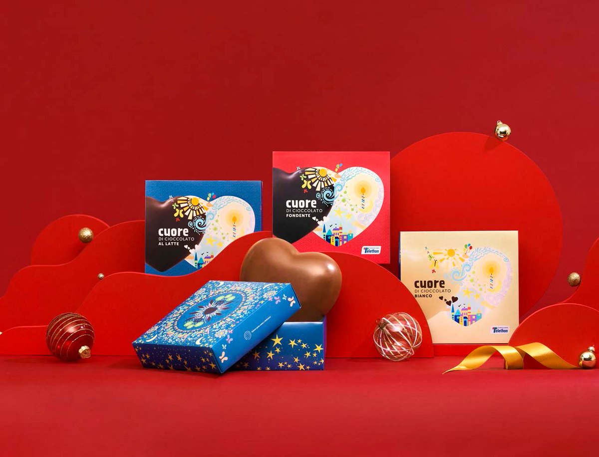 ❤Nei giorni 16 e 17 dicembre vieni a trovare i nostri volontari, ai loro banchetti troverai i dolcissimi cuori di cioccolato! 
#facciamolidiventaregrandiinsieme 
Scopri qual è la piazza più vicina a te, clicca qui 👉 telethon.it/partecipa/even…