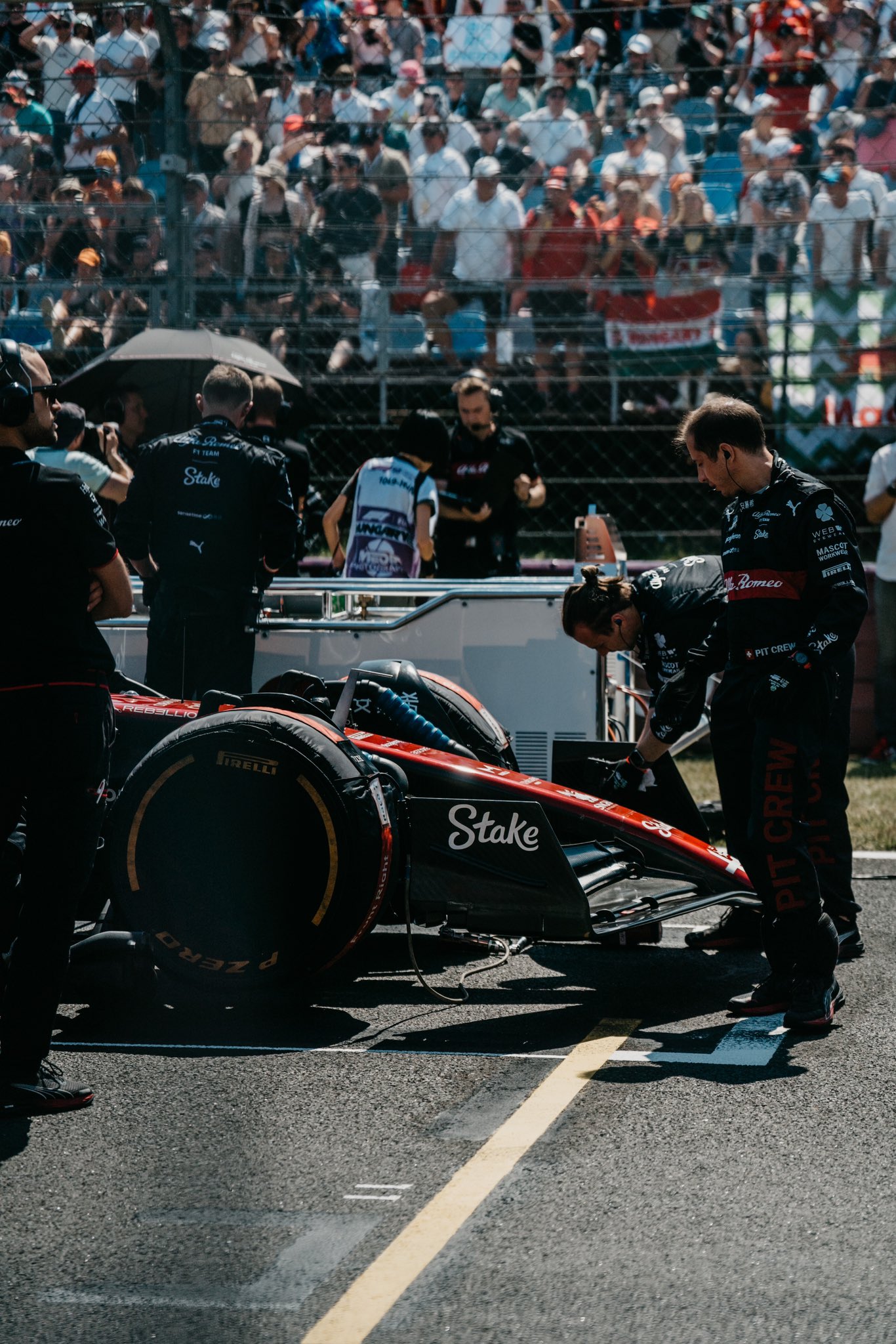 Alfa Romeo F1 Team Stake enfrentou uma sessão de qualificação