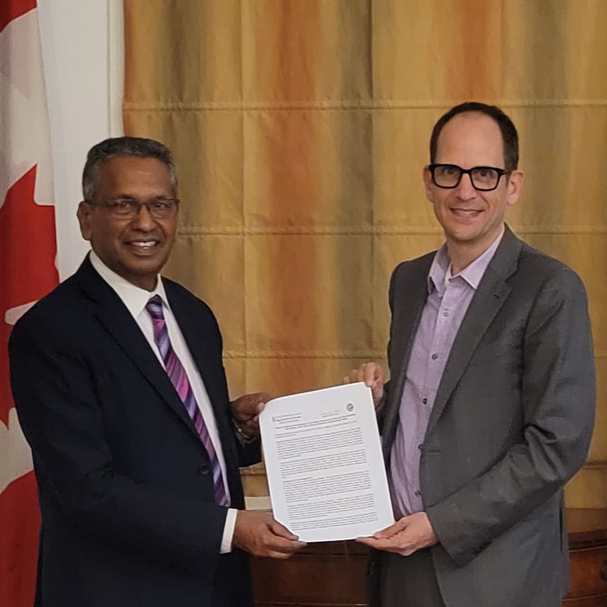 Eric Walsh 🇨🇦 (@ambericwalsh) on Twitter photo A pleasure to meet Mr. Raj Thavaratnasingham (of <a href="/ctconline/">Canadian Tamil Congress</a> and <a href="/GTFonline/">Global Tamil Forum</a>) today, to receive a copy of the Himalaya Declaration, and to discuss next steps. A pleasure to meet Mr. Raj Thavaratnasingham (of <a href="/ctconline/">Canadian Tamil Congress</a> and <a href="/GTFonline/">Global Tamil Forum</a>) today, to receive a copy of the Himalaya Declaration, and to discuss next steps.