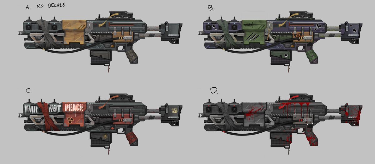 projectquantum_'s tweet image. Designing assets for a #game involves different steps; here you can see different #designs of an #AR (Assault Rifle) from initial concepts to the #3D model.

Don&apos;t forget that everything in Project Quantum are customizable😎

#conceptart #gaming #crypto #btc #eth #BSC #bnb #dev