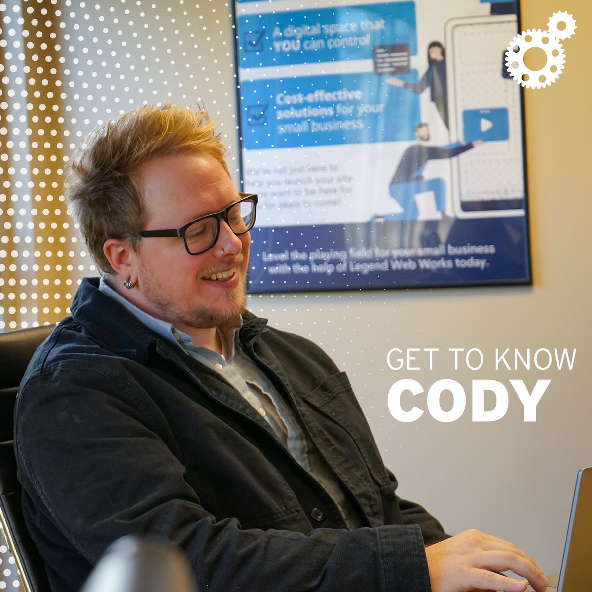 Meet Cody Hale, one of our Project Managers at Legend Web Works!

For an in-depth look into who Cody is, click the link!👇
legendwebworks.com/blog/entry/emp…

#EmployeeSpotlight #MeetTheTeam #LegendWebWorks #CincinnatiMarketing #CincinnatiWebDesign #DigitalMarketing