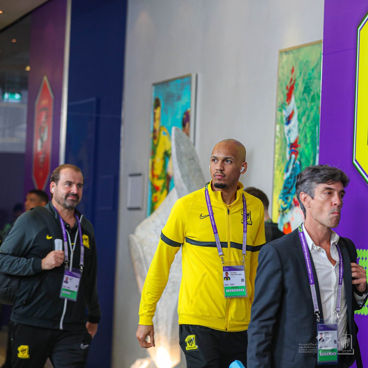 ittihad_en's tweet photo. Tigers have arrived to the stadium 🏟️ https://t.co/cXQuIP9Ddw