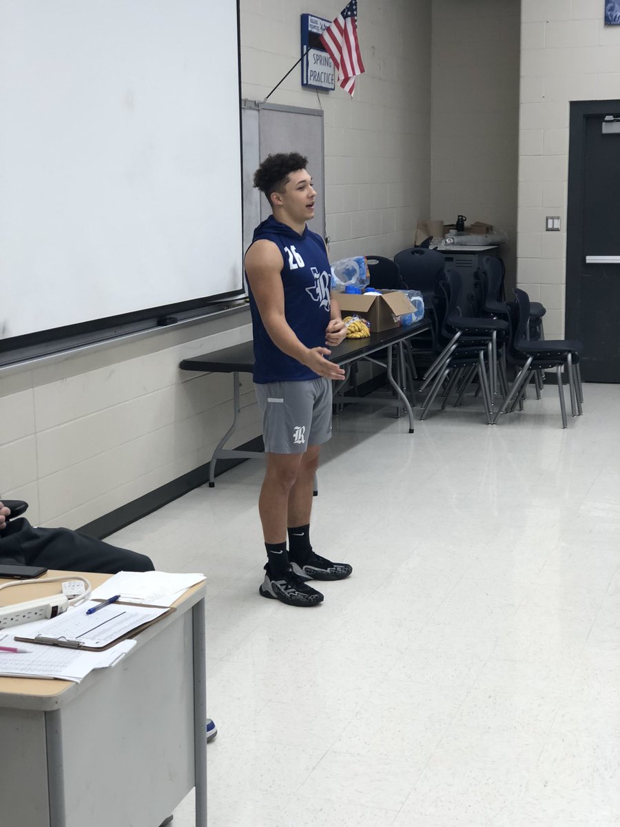 Thank you to Christian Francisco for coming to talk to the team this morning!