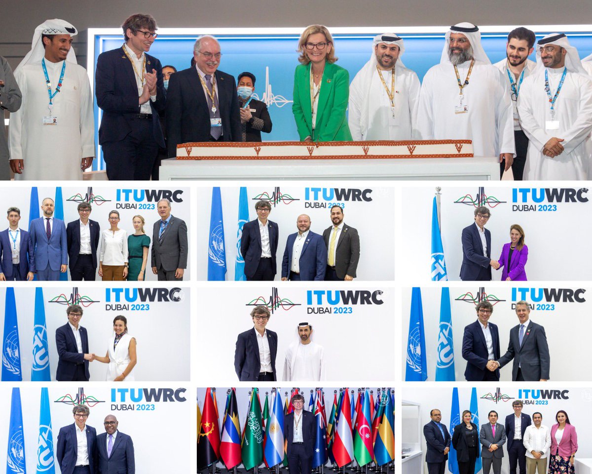 Congratulations to #ITUWRC delegations on successful revision of Radio Regulations -global treaty on radio #spectrum

4-week intensive collaborative work towards #UniversalConnectivity +sustainable #digital future is completed

🙏<a href="/tdrauae/">تدرا 🇦🇪 TDRA</a> for hosting <a href="/ITU/">Int’l Telecommunication Union</a> &amp;leading the conference!