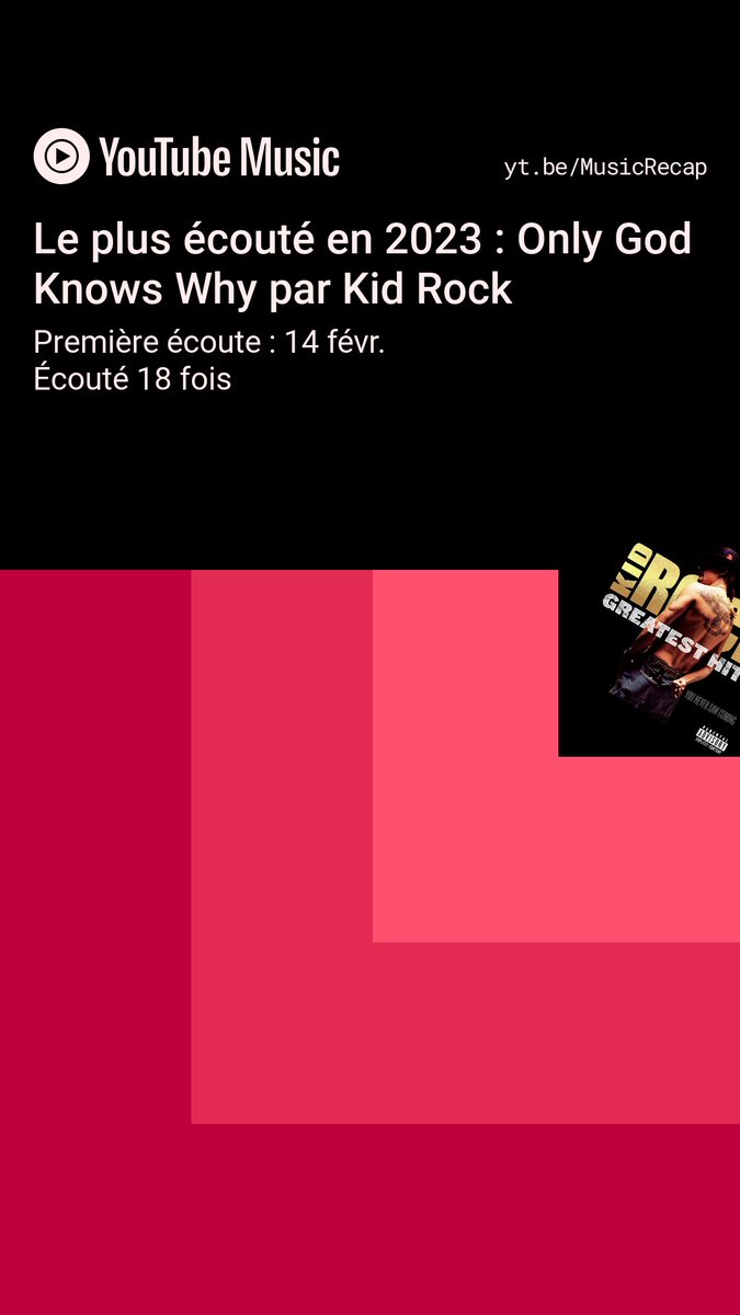 Mathys__D's tweet image. Voici mon #YouTubeMusicRecap 2023 ! Pour voir le vôtre : yt.be/MusicRecap