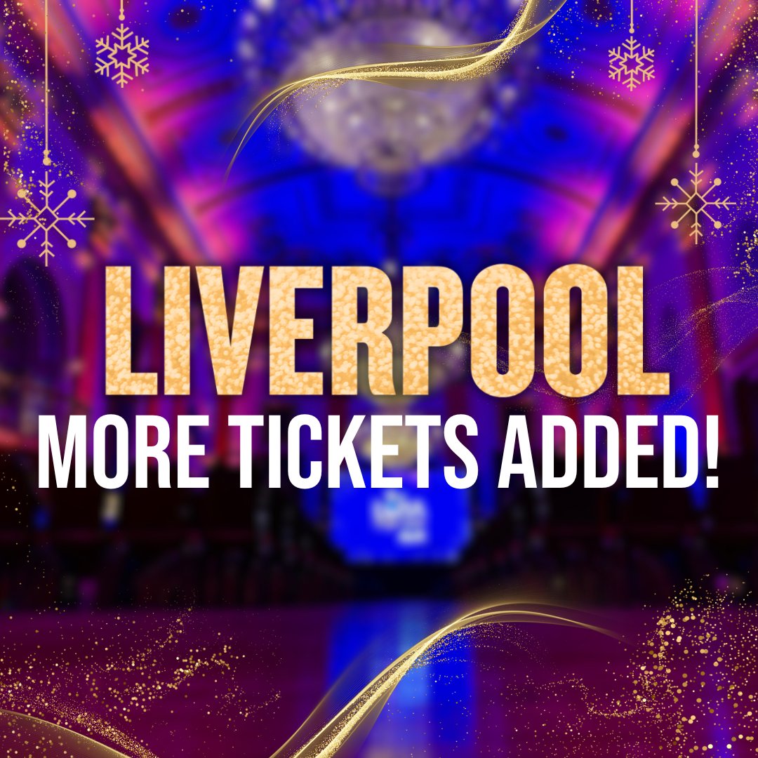 Exciting News, Liverpool! In response to overwhelming demand, we've expanded ticket availability! 🤩✨ With a venue this stunning, don't miss out! 😍 Our screenings sold out first time around! Grab your tickets now to guarantee your spot before they vanish! 🎟️ 🏃‍♂️ Link in bio 🔗
