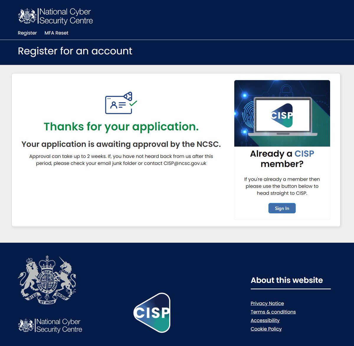 UK_Daniel_Card's tweet photo. woohooo!
🫡🇬🇧🛡️🛡️🛡️🛡️🛡️🛡️
#NCSC #CISP #vNEW #DefendAsOne #UKCyberCrew https://t.co/Ev2dZdS9Xc