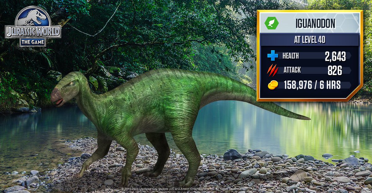 The Iguanodon Tournament is on now! What is your current Trophy Count? 🏆 Claim & Play ▶ ludia.gg/JW231215