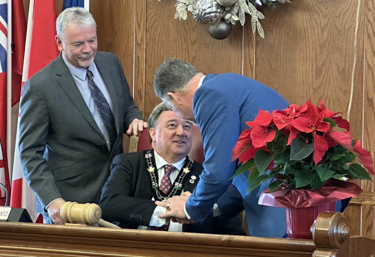 Warden Jamie MacDonald has been officially sworn in to sit as the head of SDG Counties Council. Warden MacDonald was feted at an inauguration Friday morning at the SDG Counties Administration Building.