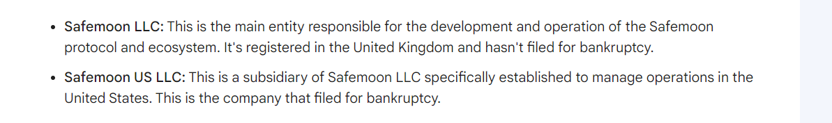 CryptoCrazed80's tweet image. The US subsidiary declared bankruptcy.