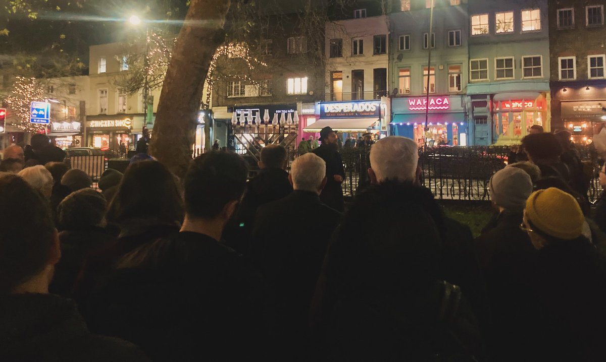 Yesterday, the Islington Menorah was vandalised in an appalling antisemitic attack. At short notice last night, we joined one another to rekindle the lights in solidarity. Racism is not welcome in our community — our diversity will always be a source of pride and strength.