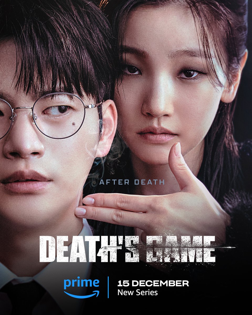 I'm ready to be hurt again 😀 How many times can you escape Death? #SeoInGuk and #ParkSoDam bring #DeathsGame to life on Amazon Prime. Read the original webcomic on #WEBTOON.