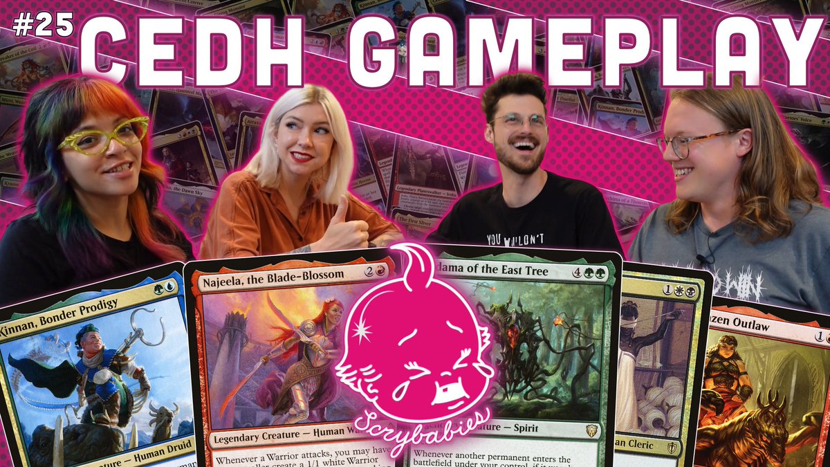 NEW CEDH GAMEPLAY! Ft @kenlikescarbs & @CamToWin of @playtowinmtg 🙌 Which deck will take the win?! thank you to our sponsors @TCGplayer @DragonShield_& @moxfieldmtg for making this possible. RT to boost ✨ #cedh #MagicTheGathering #CommanderGameplay