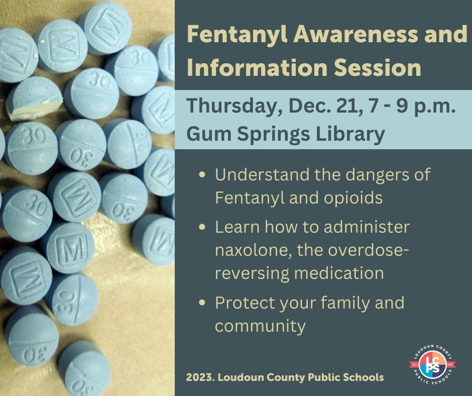 LCPS News (@lcpsofficial) on Twitter photo Attend this important information session to learn more about opioids and Fentanyl & what you can do to protect your family. <a href="/LoudounSheriff/">Loudoun County Sheriff's Office</a> & Williams Center for Wellness and Recovery will also be in attendance. Info will be in English and Spanish. lcps.org/opioid Attend this important information session to learn more about opioids and Fentanyl & what you can do to protect your family. <a href="/LoudounSheriff/">Loudoun County Sheriff's Office</a> & Williams Center for Wellness and Recovery will also be in attendance. Info will be in English and Spanish. lcps.org/opioid