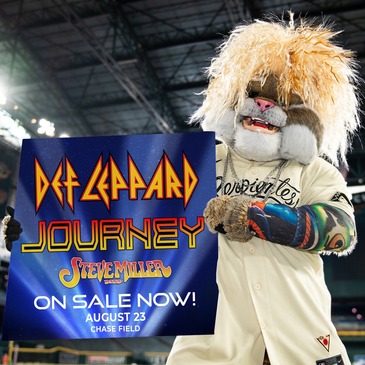 Ready to rock and roll. 🤘 🎟️ dbacks.com/concerts