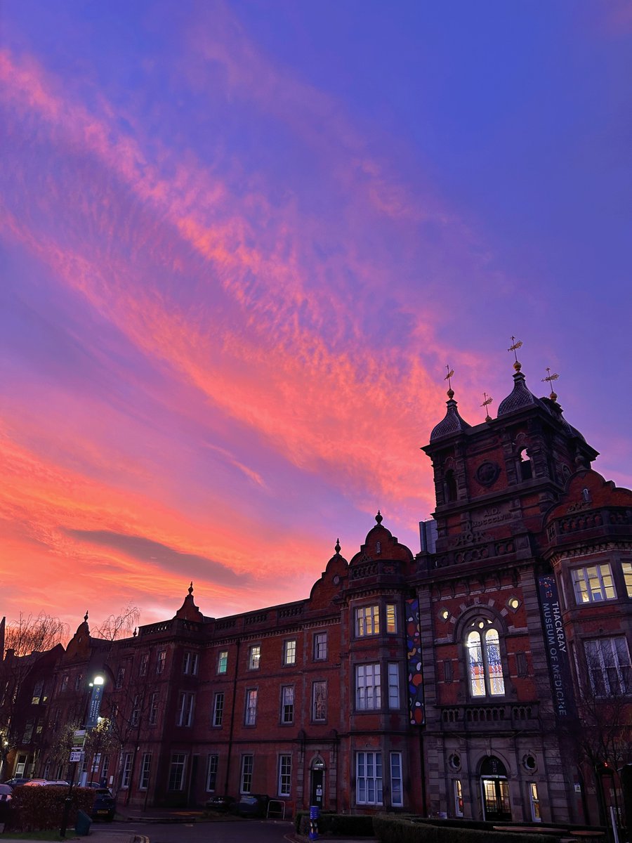 Pink skies over Harehills 🩷 #NoFilter 🤭