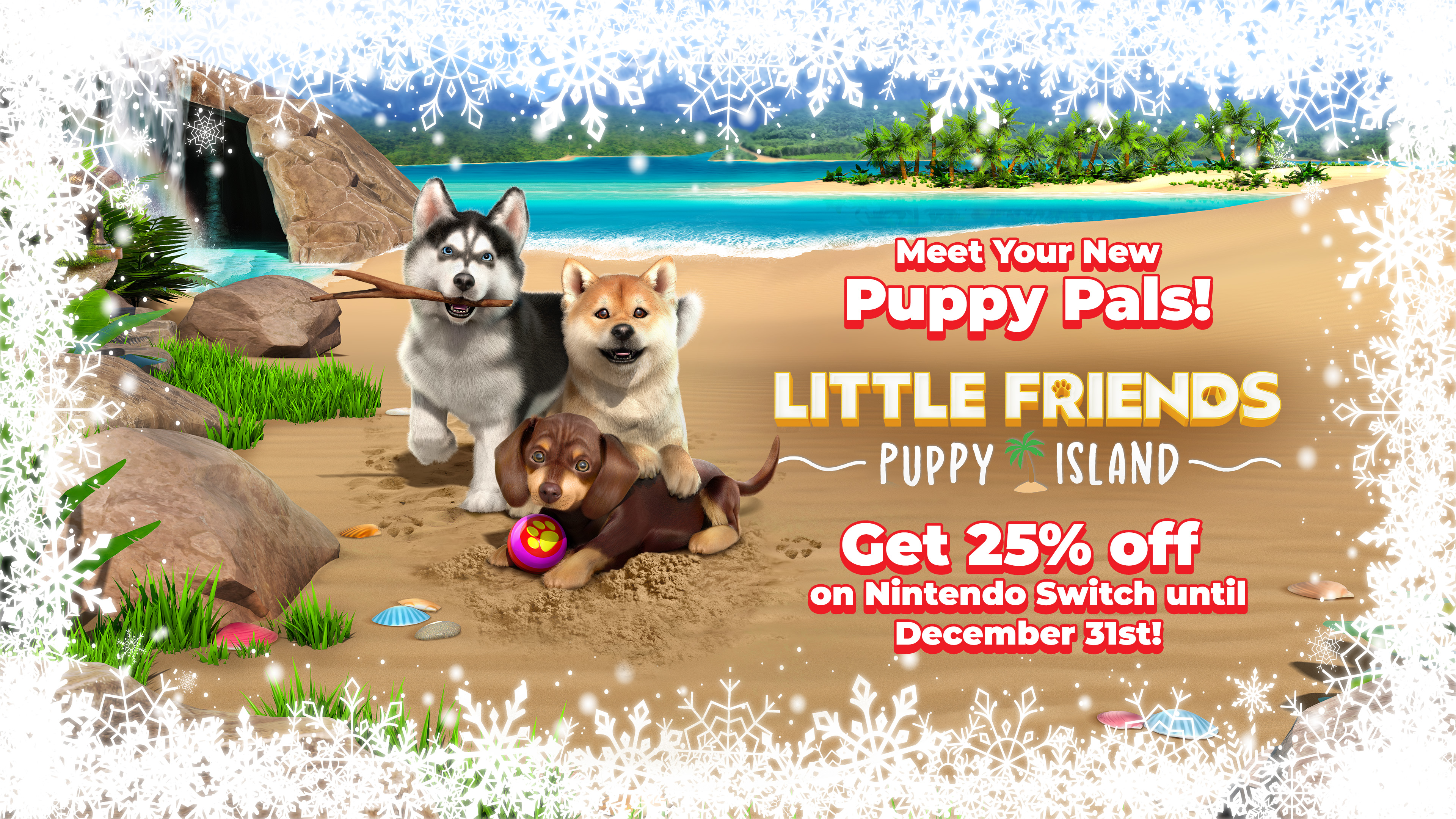 Little Friends: Puppy Island, jogo de aventura canina, é anunciado