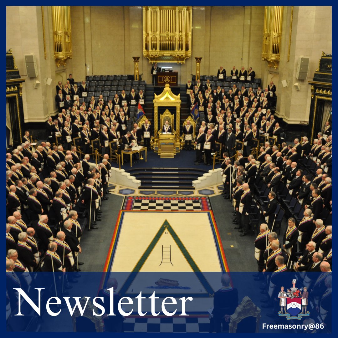 Get that #FridayFeeling with this week's Freemasonry@86 News update! 📰 🌟 Read the full newsletter by clicking on the link here - drive.google.com/file/d/1teLfKy…