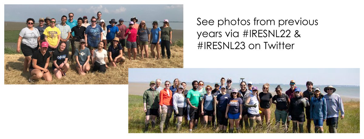 📣Calling PhD students📣NSF International Research Experience in the Netherlands 🧳2 weeks of hands-on classroom, modeling (Delft3D), laboratory, and field training + enrichment activities on Dutch coastal management. App is due Jan 26! forms.gle/59YJxV5vnJH5fM…
#IRESNL22 #IRESNL23