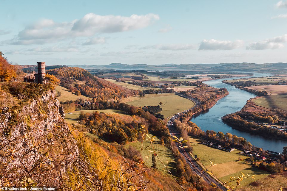 The Ruins of Kinnoull Hill Tower, Perth, Scotland, Overlooking the River Tay, Joanne Panton!💙🏴󠁧󠁢󠁳󠁣󠁴󠁿