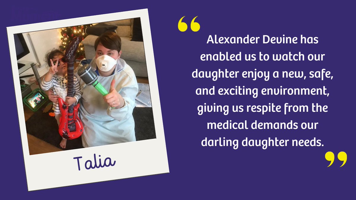 For parents with a seriously ill child, every moment is a gift.🎁 A Christmas visit to @alexanderdevine for Talia and her parents means that they can make lasting memories with her. Find out how your support is helping families like theirs this Christmas: bit.ly/4a9bd9K