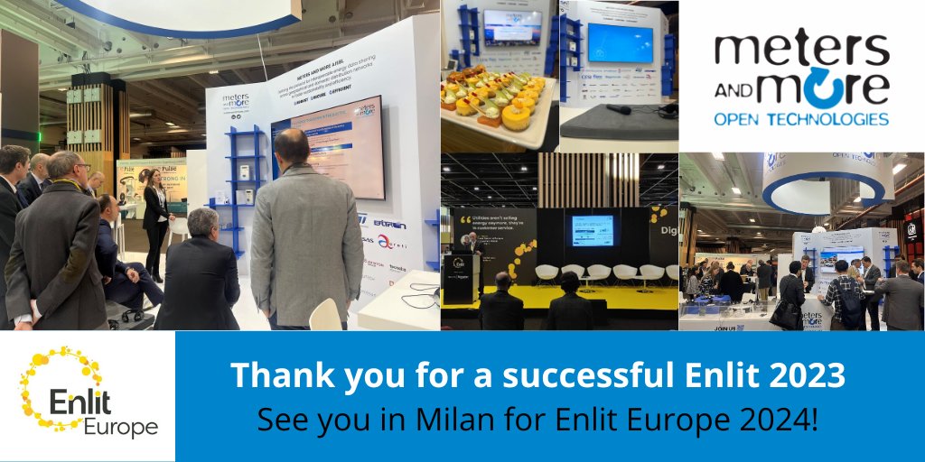 We would like to thank all the speakers and exhibitors who visited the M&amp;M stand and participated in our busy agenda during Enlit 2023 last month in Paris!

We are also excited to announce M&amp;M's participation at Enlit Europe 2024 which will be held in Milan, 22 - 24 October!