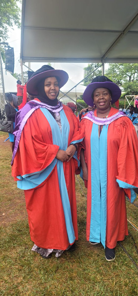 Congratulations to our IDS PhD students on their graduation today. Dr Rahma Hassan and Dr Grace Githaiga have contributed to development research at IDS. The Institute wishes them the best in their future endeavours. #UoN70graduation