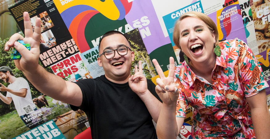 Meet Joyfully Different, an organisation supporting neurodivergent entrepreneurs, now part of Brighton &amp; Hove Living Wage Campaign. Alice Reeves and Mark Blake shared what sets them apart and highlighted the UK disability pay gap. 

Read more 👉 bit.ly/3RJDJI0