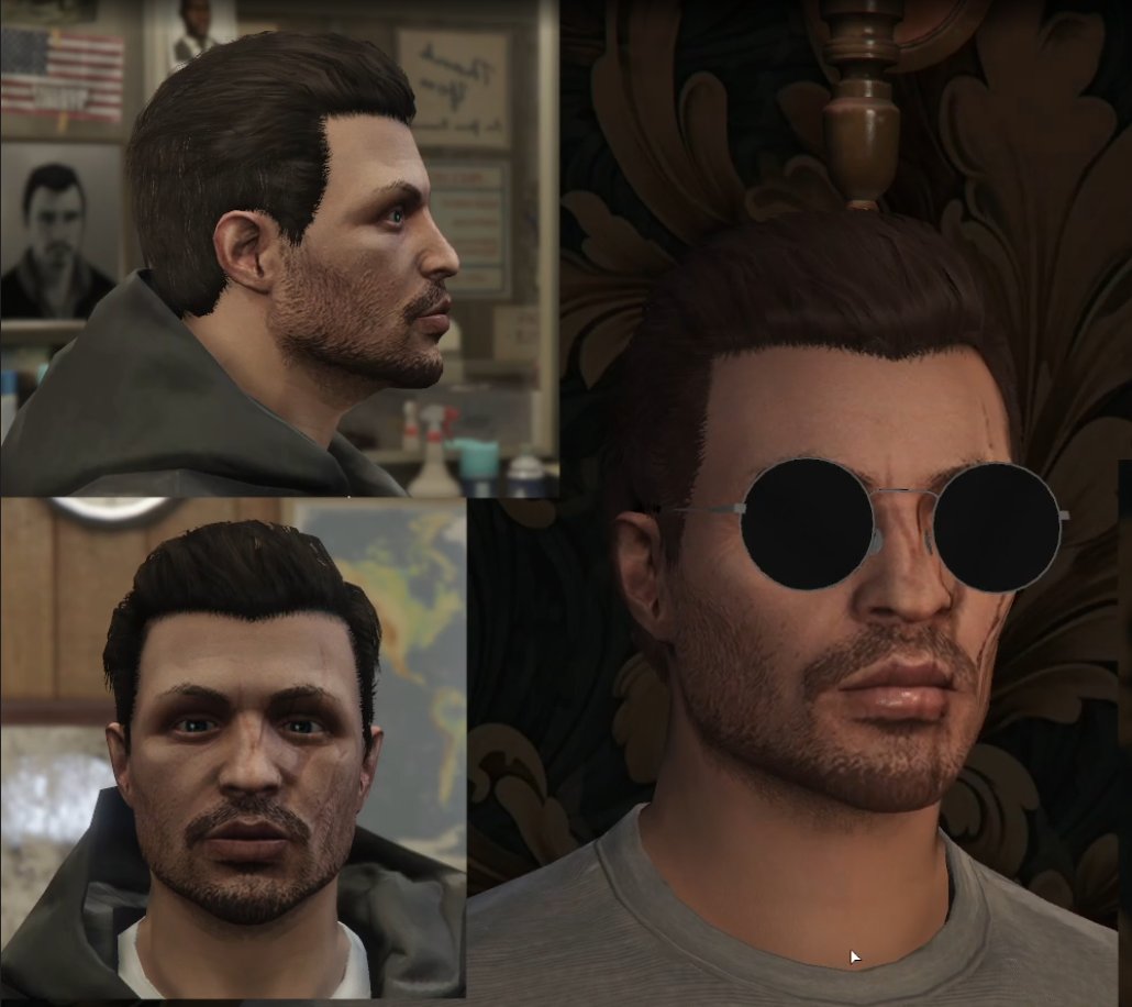I had far too much fun last night in the NoPixel 4.0 charachter creator

took over an hour just to rebuild Solomons face, BUT...  think we nailed it

bring on 7pm GMT