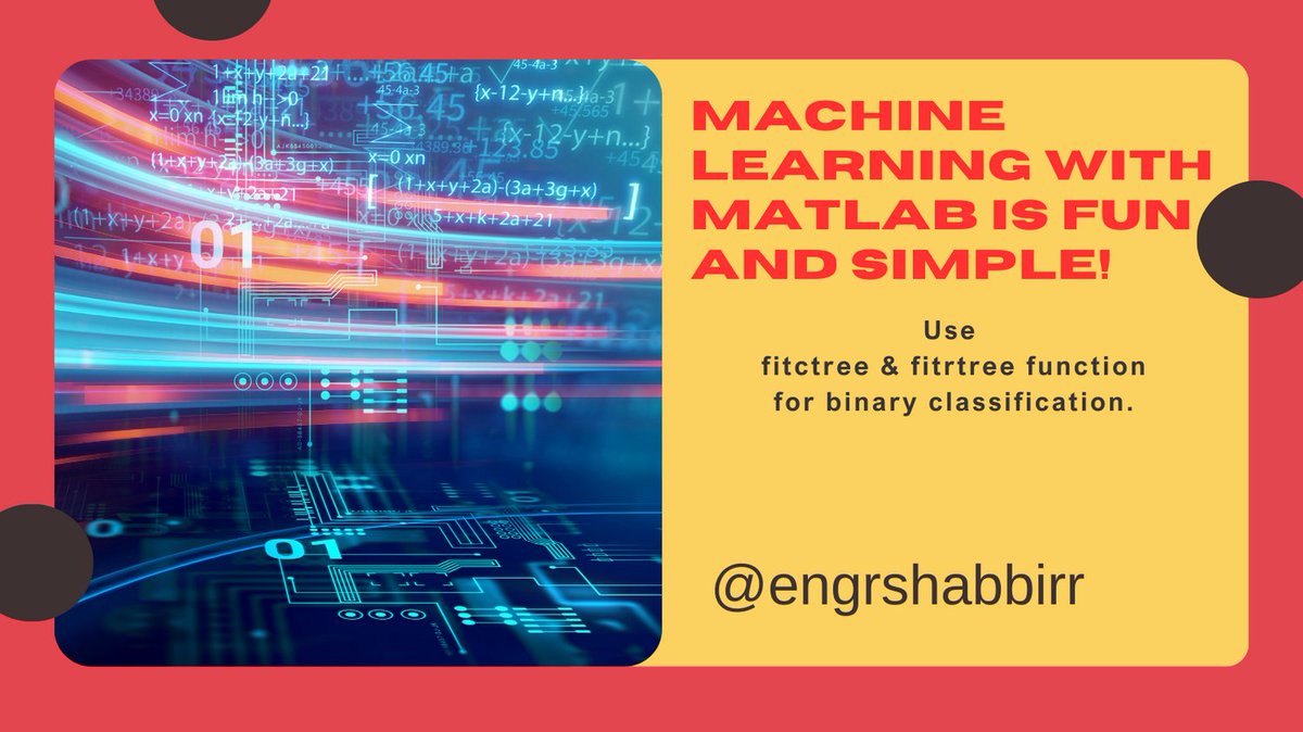 engrshabbirr's tweet image. #matlab, #machinelearning, #deeplearning, #data, #datascience