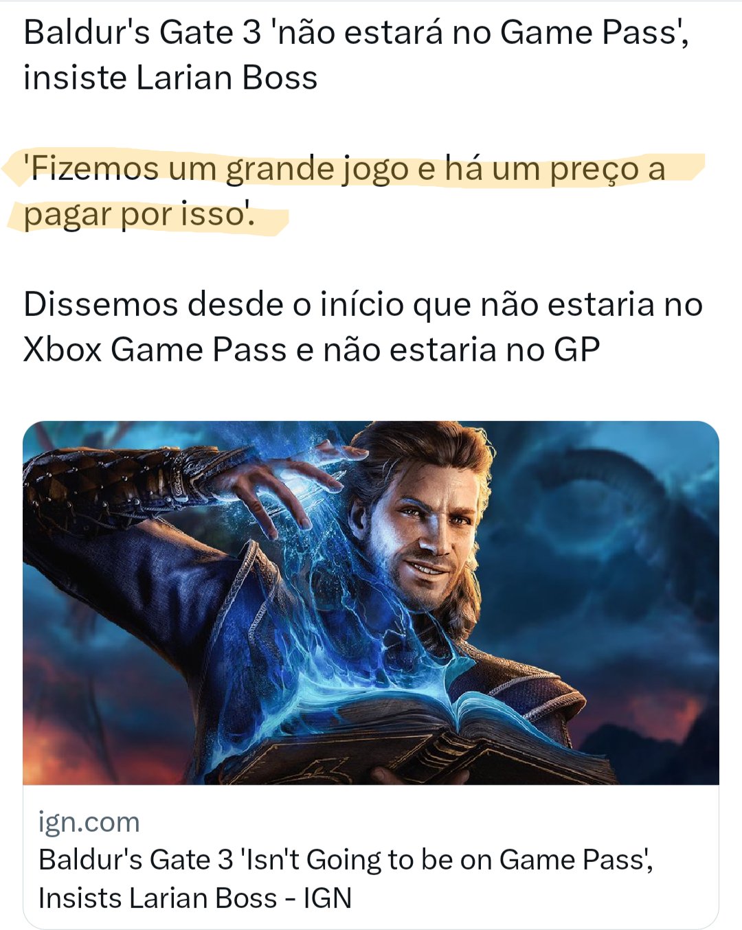 Microsoft insiste que preço do Game Pass não vai aumentar após