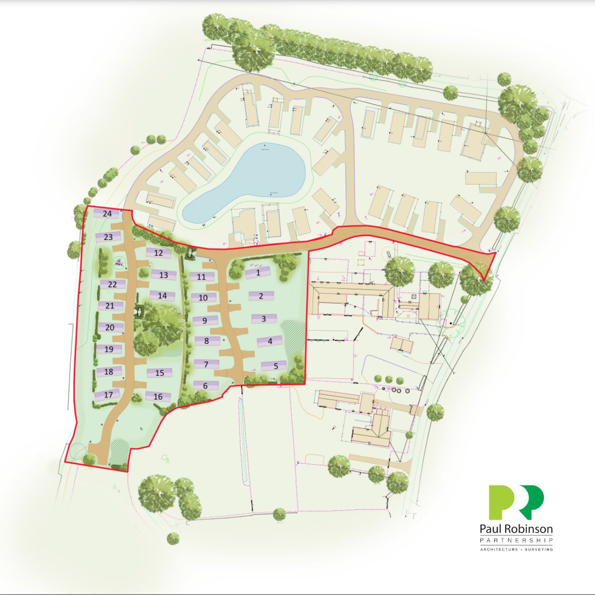 We're celebrating another triumphant planning approval for our esteemed holiday provider set in the magificent Lincolnshire countryside 👏🏼 #PlanningApproval #Architecure #HospitalityExcellence