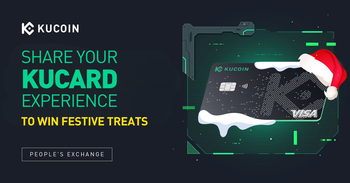 kucoincom's tweet image. 🎄'Tis the season of giving and sharing joy!✨ Share your #KuCard experience with us. Lucky winners could get festive treats from #KuCoin! 🎁🎅
 
Here's how ⤵️

(1/3)