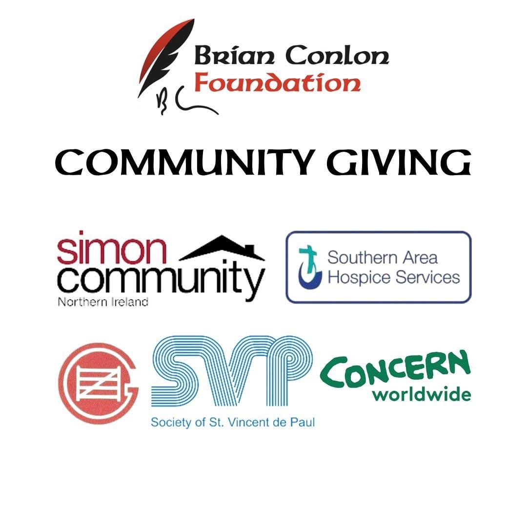 Brian Conlon Foundation (@brianconlonfdn) on Twitter photo Christmas time is a time for giving. This was not lost on Brian. Therefore <a href="/BrianConlonFDN/">Brian Conlon Foundation</a>, in honour of Brian’s memory, and to acknowledge these charity partnerships, have made a donation to:
⚫️ <a href="/SVP_Ireland/">SVP - Ireland</a>
🔴 <a href="/hospiceSAHS/">Southern Area Hospice</a>
⚫️ <a href="/SimonCommunity/">Simon Communities of Ireland</a>
🔴 <a href="/Concern/">Concern Worldwide</a>
⚫️ Gateway Christmas time is a time for giving. This was not lost on Brian. Therefore <a href="/BrianConlonFDN/">Brian Conlon Foundation</a>, in honour of Brian’s memory, and to acknowledge these charity partnerships, have made a donation to:
⚫️ <a href="/SVP_Ireland/">SVP - Ireland</a>
🔴 <a href="/hospiceSAHS/">Southern Area Hospice</a>
⚫️ <a href="/SimonCommunity/">Simon Communities of Ireland</a>
🔴 <a href="/Concern/">Concern Worldwide</a>
⚫️ Gateway