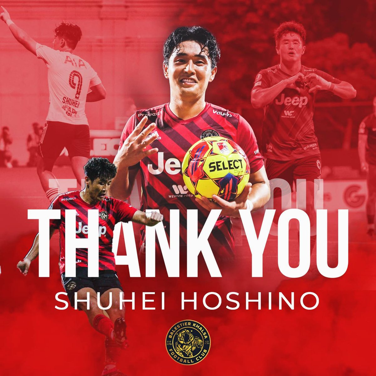 Saying goodbye to Shuhei Hoshino, aka Jumbo, after an incredible 4 years with Balestier Khalsa. His 43 goals and 26 assists have made these years truly unforgettable. Best of luck in your next chapter, Jumbo! ⚽👋 #ThankYouJumbo #4YearsOfMagic #FarewellJumbo #BalestierKhalsa