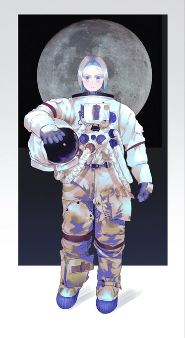 「moon space helmet」 illustration images(Latest)
