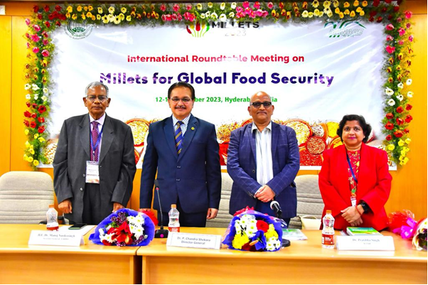 ManageHyd's tweet photo. #AARDO &amp; #MANAGE successfully concluded the #InternationalRoundtable on "Millets for Global Food Security" on December 14, 2023 

#AgriculturalExtension #MANAGEites @AgriGoI @MediaCellMANAGE @chandraagri @SecyAgriGoI @Sampraveen0406 @likhidr https://t.co/zAF8Id4Mbx