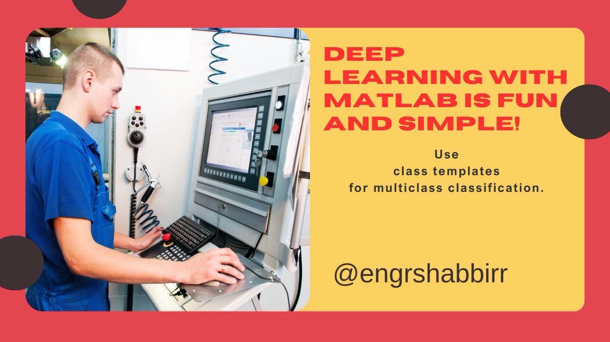 engrshabbirr's tweet image. #matlab, #machinelearning, #deeplearning, #data, #datascience