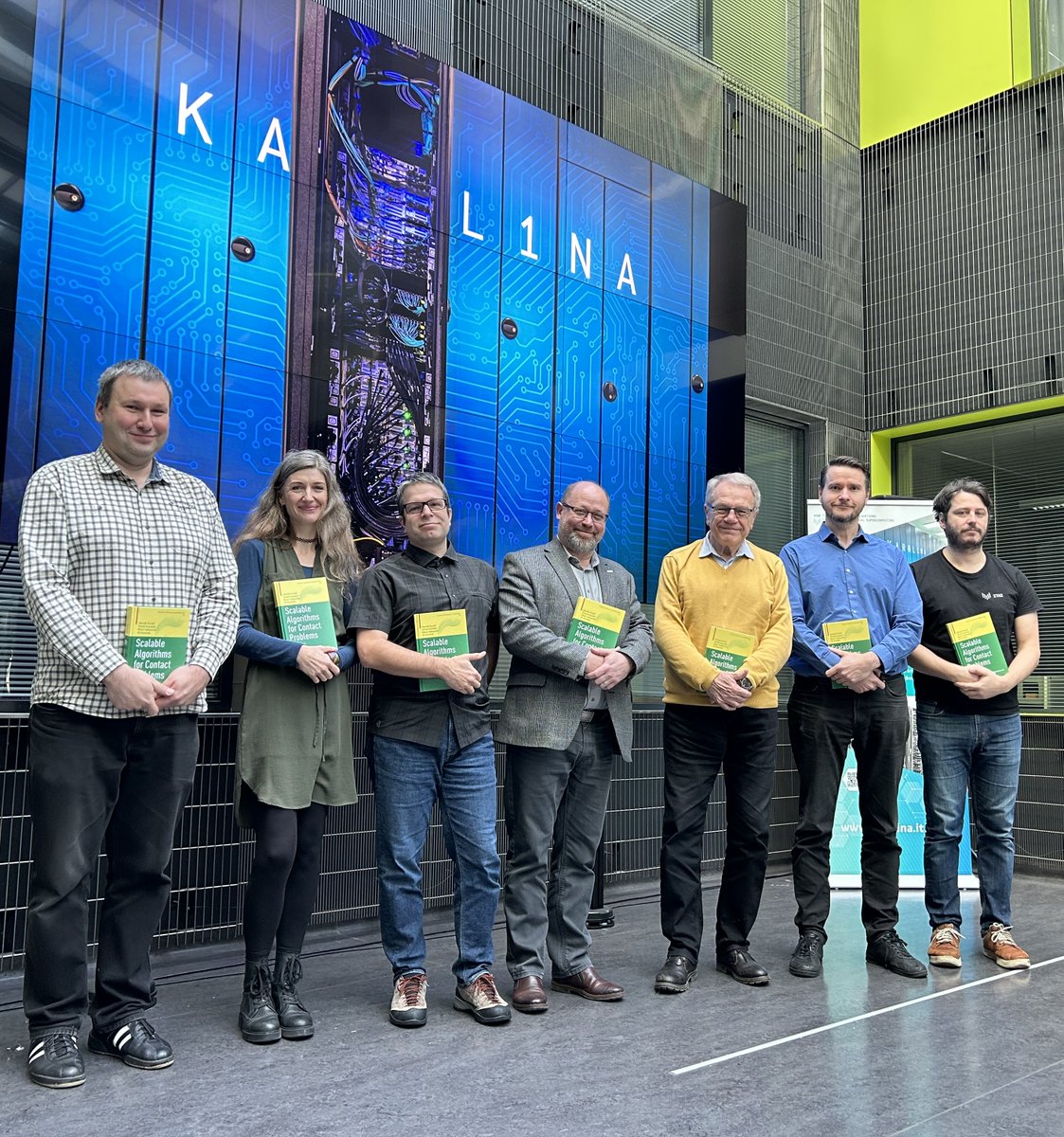 IT4Innovations's tweet image. 📚 Discover innovative #ScalableAlgorithms for multibody #contactproblems in 'Scalable Algorithms for Contact Problems' by @vsbtuo authors.
Dive into insights on challenges in #linearelasticity
👉 doi.org/10.1007/978-3-…
#newbook #bookrelease
