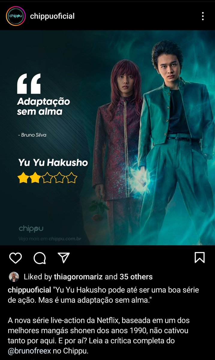 Yu Yu Hakusho da Netflix é boa série de ação, mas é adaptação sem