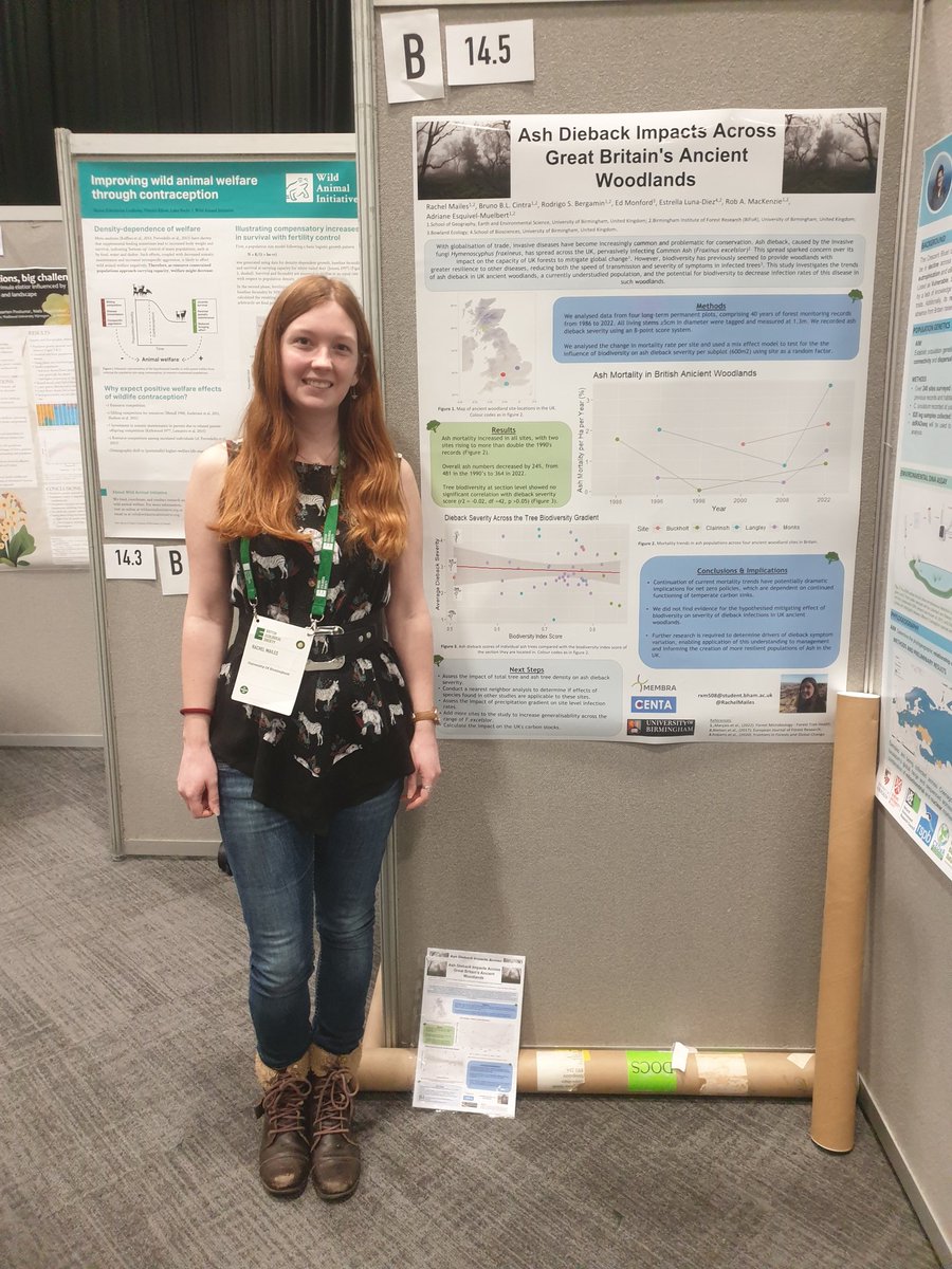 Membra Ecology team at the #BES2023 conference this week!