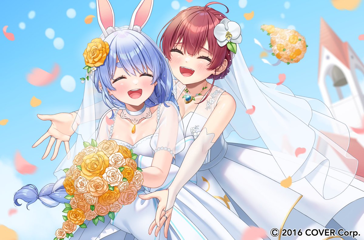 お知らせ】 𝐡𝐨𝐥𝐨𝐥𝐢𝐯𝐞 × 𝐇𝐨𝐧𝐞𝐲𝐖𝐨𝐫𝐤𝐬 兎田ぺこらさん