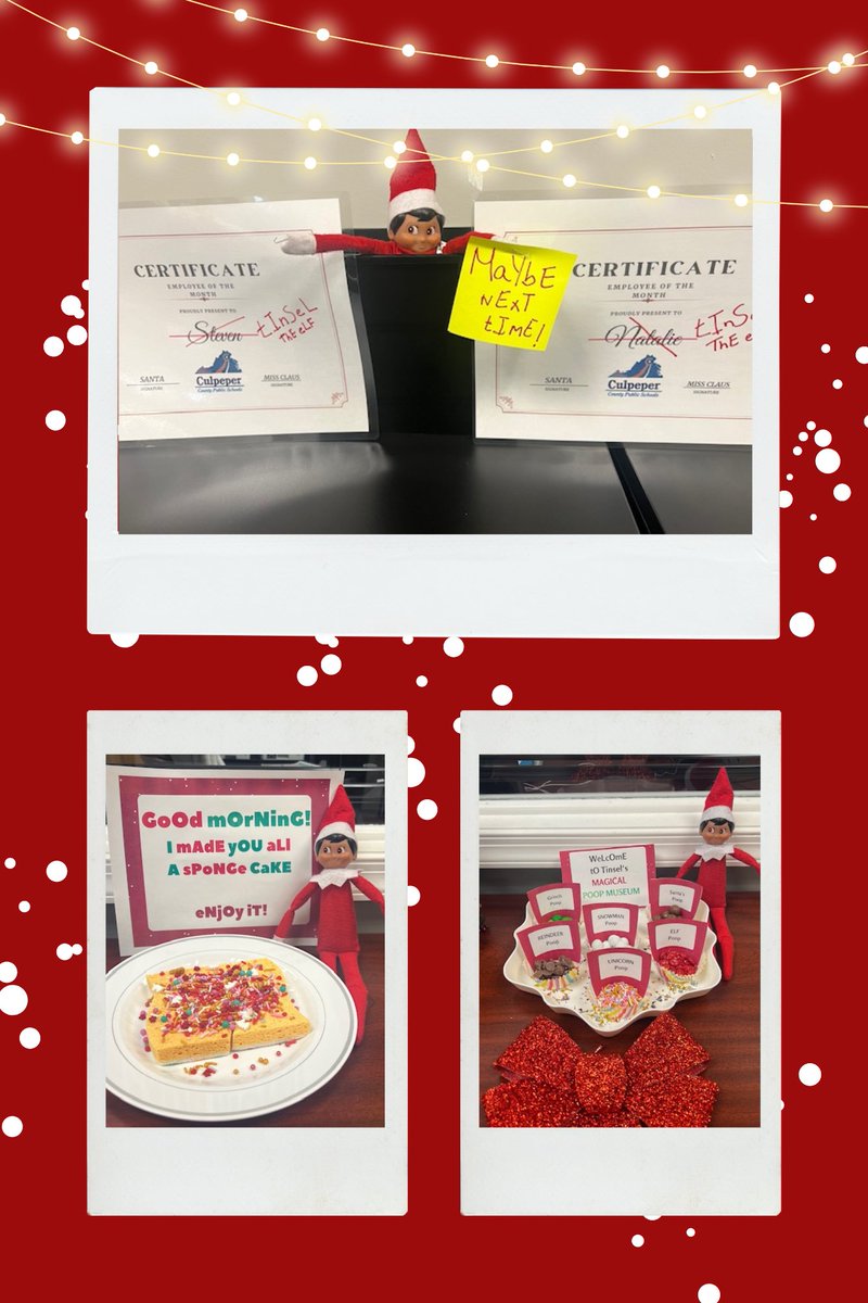 CCPS_FRC's tweet image. Tinsel the Elf is keeping FRC entertained with all of their shenanigans!