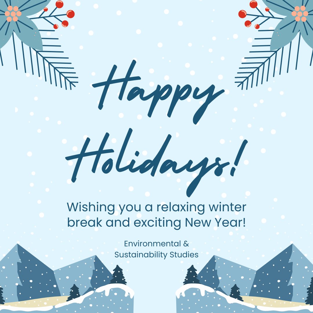 You made it to the end of the Fall 2023 semester!! From everyone in ENS, we hope you have a peaceful break. We will see you in 2024!