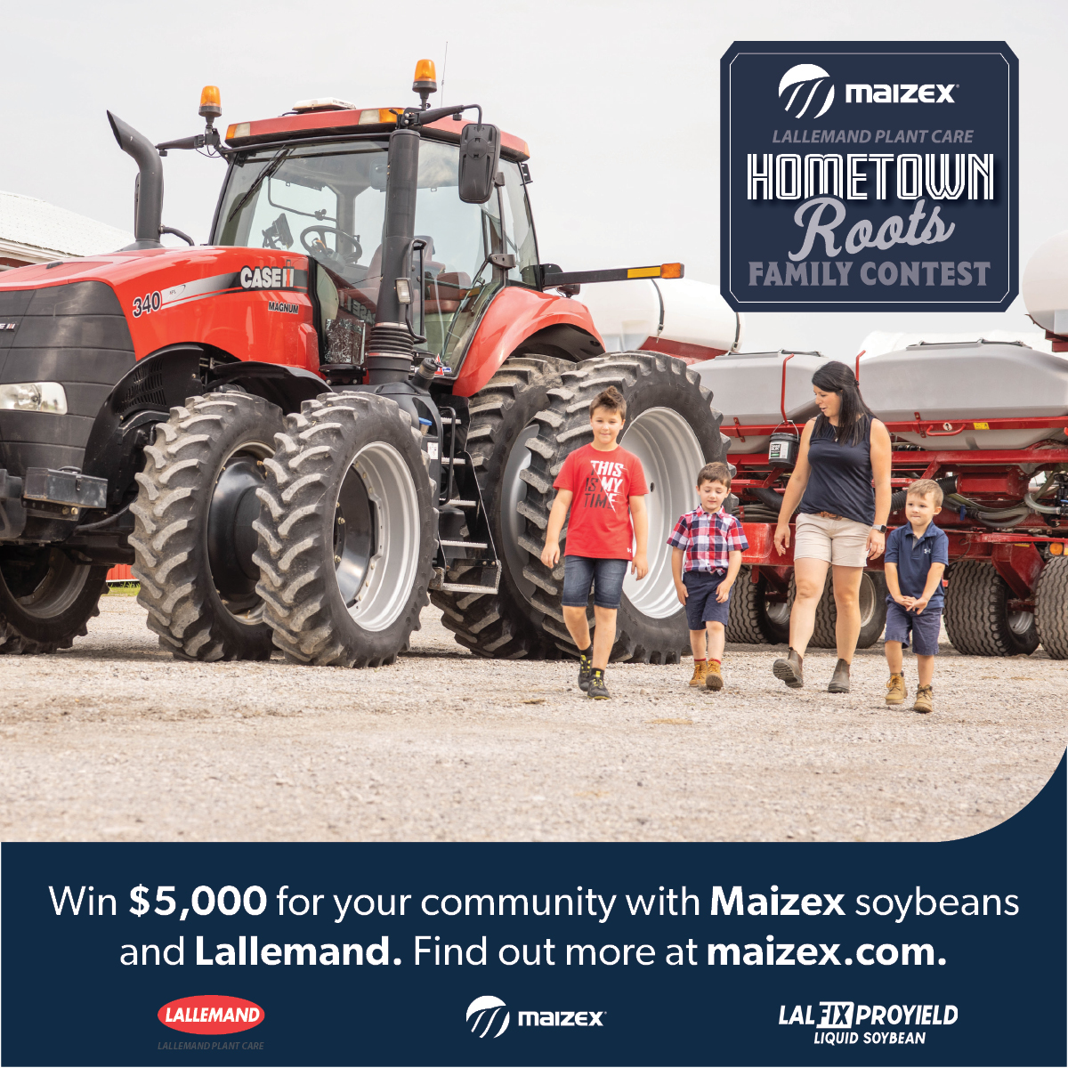 Find out how you could win $5,000 for a community project close to your heart with <a href="/Maizex/">Maizex Seeds</a> and
@LallemandPlant by clicking here: bit.ly/hometownRoots