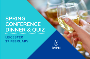 Make sure to get your ticket to the BAPM Spring Conference Dinner. This includes a 3-course dinner, ½ bottle of wine and entry into the BAPM Quiz! Book your ticket here: bapm.org/events/bapm-sp…