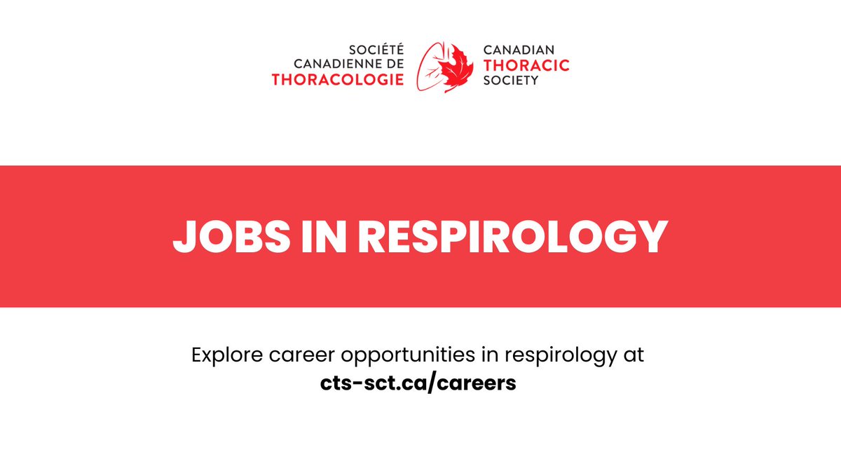 New job posting: Assistant Professor in the Department of Respiratory Therapy at the University of Manitoba. Explore career opportunities on our website: cts-sct.ca/careers/