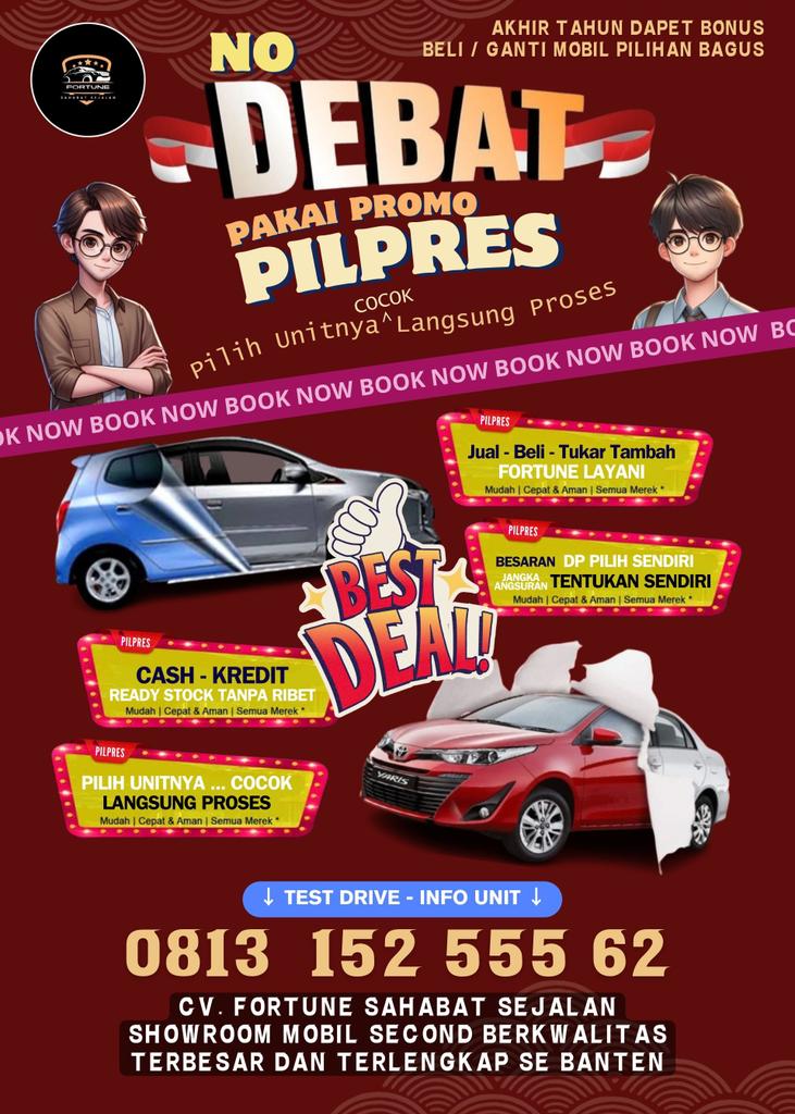 Bentar lagi Bonus Cair.... Yuk merapat... Beli boleh Tukar Tambah juga Oke