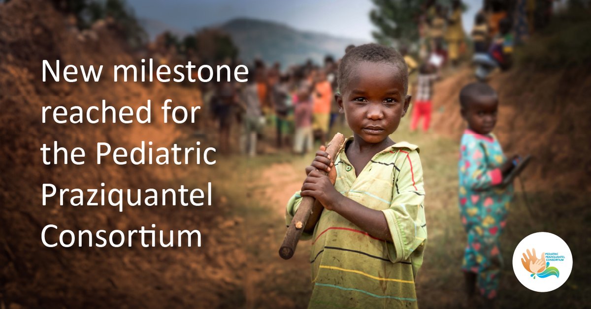 📢@EMA_News has adopted a positive opinion of our new pediatric treatment option for preschool-aged children with #schistosomiasis. This is the result of more than a decade of intense collaboration. We couldn't be more proud! pediatricpraziquantelconsortium.org/newsroom/europ… @EDCTP @GHITFund