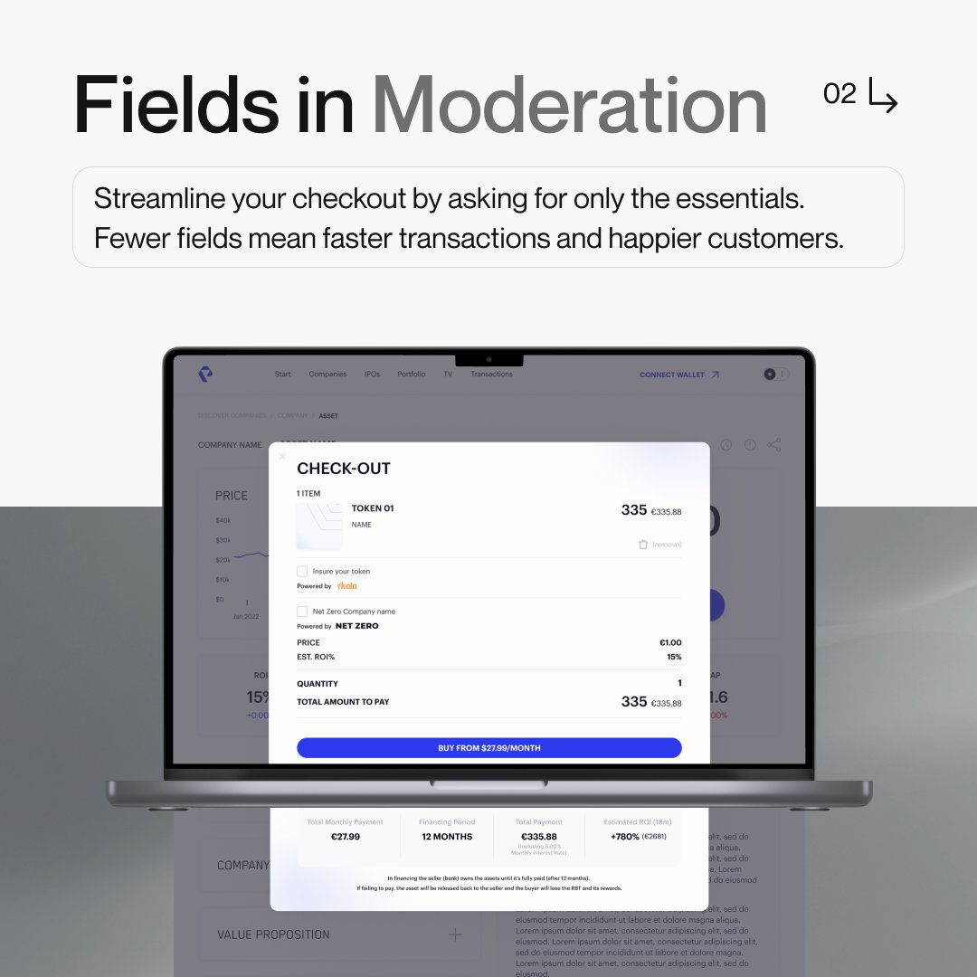 masterly_design's tweet image. Fields in Moderation: Ain't nobody got time for endless forms. Streamline your checkout by asking for only the essentials. Fewer fields mean faster transactions and happier customers. #DesignAgency #CheckoutProcess #FieldsInModeration